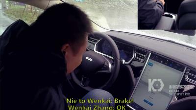 Chinezen hacken boordcomputer Tesla model S