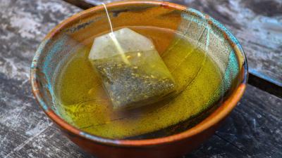 theezakje-schoteltje