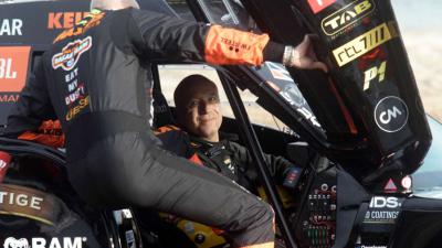 Einde Dakar Rally voor Tim en Tom Coronel door rugprobleem