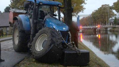 Ongeval met landbouwvoertuig in Drentse Erica