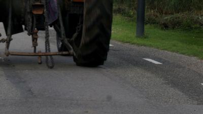 Dode in Ysselsteyn bij aanrijding fietser met tractor