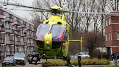 Traumahelikopter ingezet bij medische noodsituatie Vlaardingen