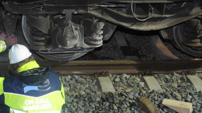 botsing, goederentreinen, treinverkeer, plat, venlo