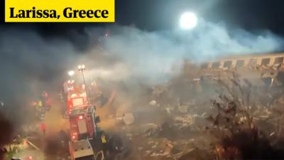 Zeker 32 doden en 85 gewonden bij treinramp in Griekenland