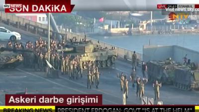 Doden en gewonden bij mislukte couppoging in Turkije