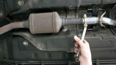 Katalysatordief omgekomen tijdens zijn 'werk' 