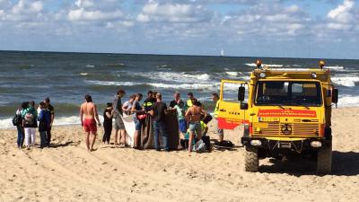 Koreaanse toeriste gereanimeerd op strand van Texel