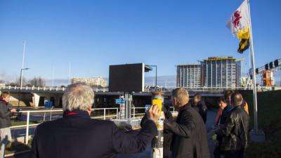 Vijfsluizen officieel geopend