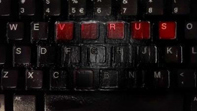 Foto van virus computer toetsenbord | Archief EHF