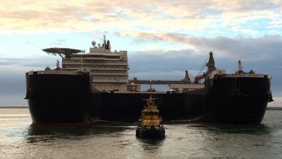 Extra diep gebaggerd voor grootste vrachtschip ter wereld in Rotterdam