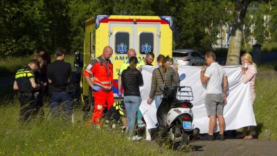 Traumateam uit Nijmegen voor zwaargewonde vrouw in Vlaardingen