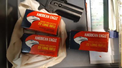 Patronen gevonden tijdens zoeking