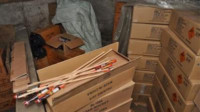 Grote partij van 6000 kilo illegaal vuurwerk in beslag genomen  