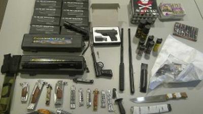 Grote wapenvondst in woning na ANPR-controle