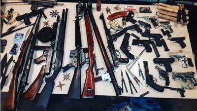 Wapenvondst in woning