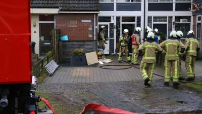 Woningbrandje in Borger