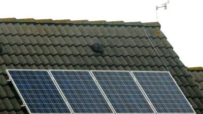 Foto van zonnepaneel op dak | Archief EHF