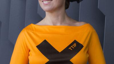 Greenpeace voert actie tegen TTIP